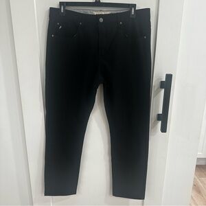Tailor Vintage Canaan Slim Fit Performance Pants Black 38x30 Comfort Stretch